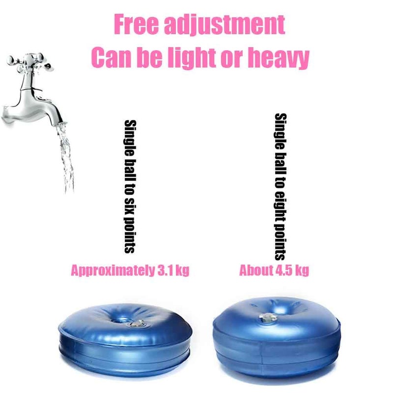 CfoPiryx 2Pcs/Set Portable Adjustable Water-Filled Dumbbell, Eco-Friendly Fitness Equipment Set for Arm Muscle Training for Home Gym Office - Image 4